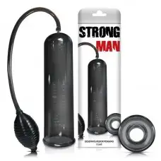 Bomba Peniana Manual com Pera Strong Man Fumê Bomba Peniana Manual com Pera Strong Man Fumê