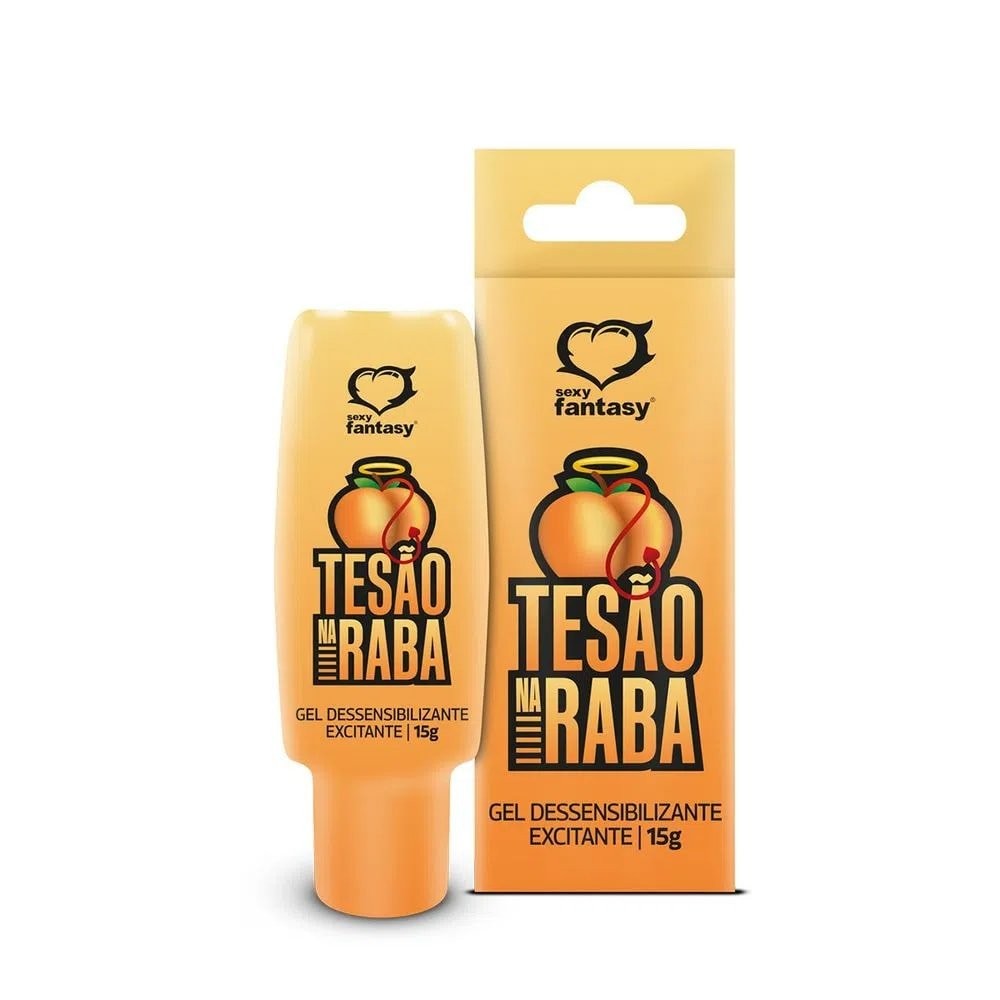 Tesão na Raba Gel Dessensibilizante e Excitante Sexy Fantasy