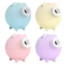 Porquinho Piggy Sugador de Clitóris com Pulsação Porquinho Piggy Sugador de Clitóris com Pulsação