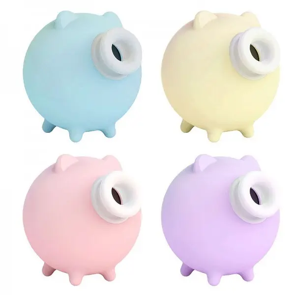 Porquinho Piggy Sugador de Clitóris com Pulsação Porquinho Piggy Sugador de Clitóris com Pulsação