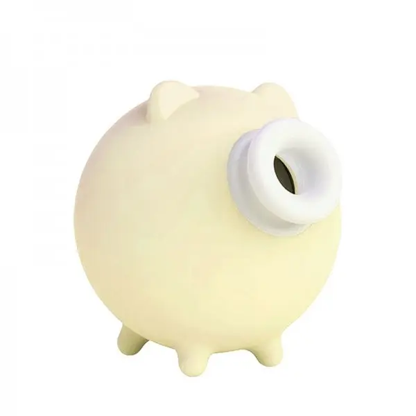 Porquinho Piggy Sugador de Clitóris com Pulsação Porquinho Piggy Sugador de Clitóris com Pulsação