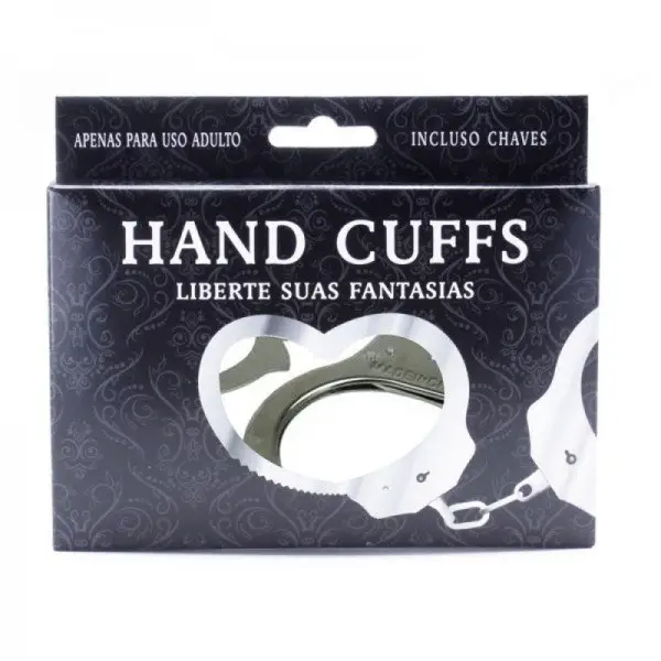 Algema Hand Cuffs de Metal Algema Hand Cuffs de Metal