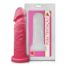 Pênis Realístico Aromático de Tutti-Frutti 15,3x4cm Pênis Realístico Aromático de Tutti-Frutti 15,3x4cm