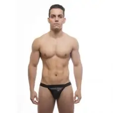 Cueca Jockstrap Cirre Preto