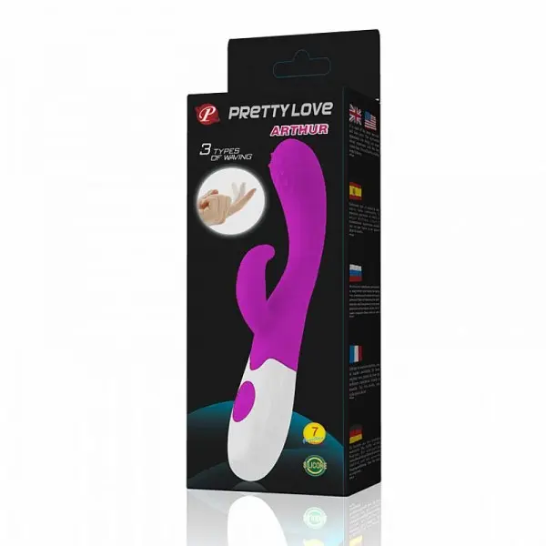 Arthur Estimulador e Vibrador de Ponto G Pretty Love Arthur Estimulador e Vibrador de Ponto G Pretty Love