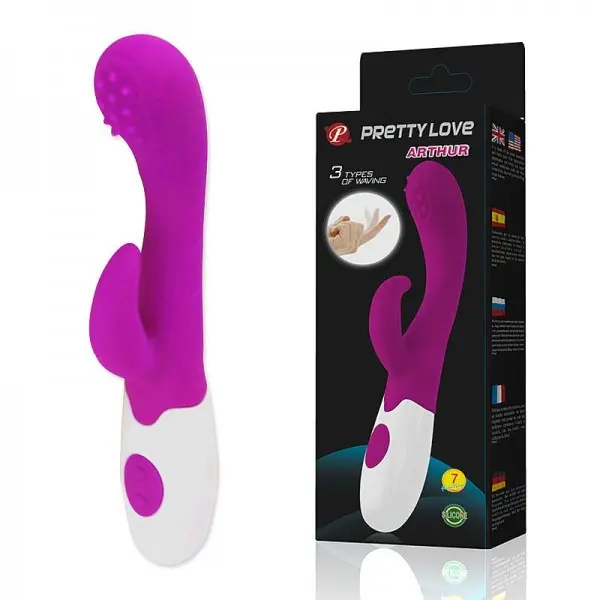 Arthur Estimulador e Vibrador de Ponto G Pretty Love Arthur Estimulador e Vibrador de Ponto G Pretty Love