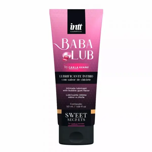 Lubrificante Íntimo BabaLub Chiclete Intt Lubrificante Íntimo BabaLub Chiclete Intt