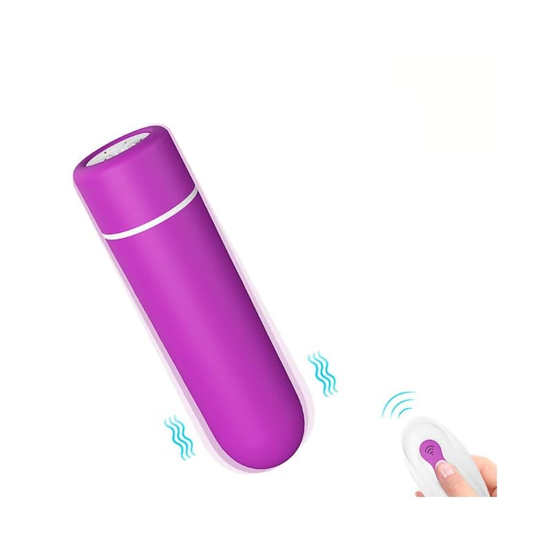 Bullet Recarregável Ultra Forte com Controle Remoto Seed S-Hande