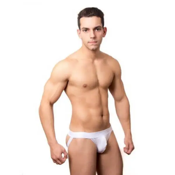 Cueca Jockstrap Branca
