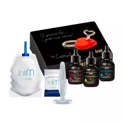 Kit Prazer Anal - Primeiro Anal + Ducha Íntima + Plug Anal Kit Prazer Anal - Primeiro Anal + Ducha Íntima + Plug Anal