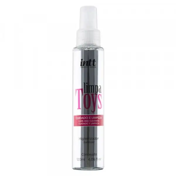 Limpa Toys Higienizador 120 ml Intt Limpa Toys Higienizador 120 ml Intt