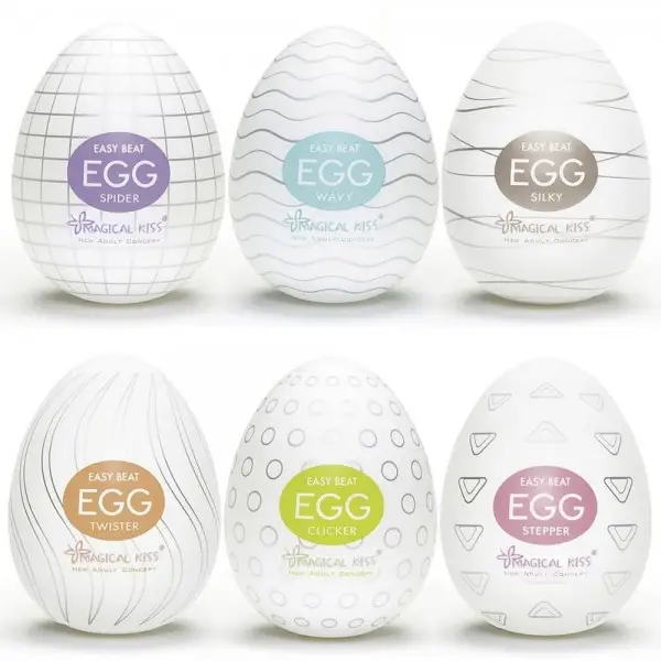 Masturbador Egg Magical Kiss - Clicker Masturbador Egg Magical Kiss - Clicker