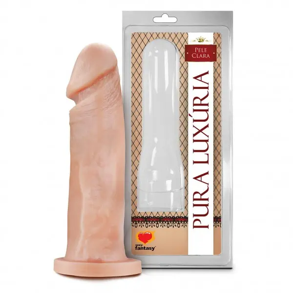 Pênis de Borracha Sem Escroto Sexy Fantasy 17,5x4,4cm Pênis de Borracha Sem Escroto Sexy Fantasy 17,5x4,4cm