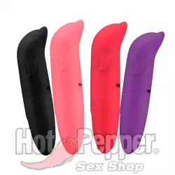 Vibrador Ponto G Aveludado Formato Golfinho Vibrador Ponto G Aveludado Formato Golfinho