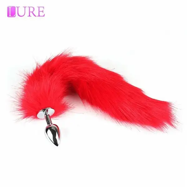 Plug Anal Rabo de Raposa Luxo