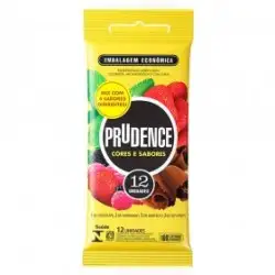 Preservativo Prudence Cores e Sabores 12 Un Preservativo Prudence Cores e Sabores 12 Un