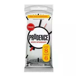 Preservativo Prudence Efeito Retardante Leve 8 Pague 6 Preservativo Prudence Efeito Retardante Leve 8 Pague 6