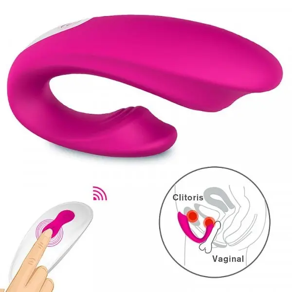 Vibrador para Casal com Controle Remoto Sem Fio Recarregável Wejoy RCT Vibrador para Casal com Controle Remoto Sem Fio Recarregável Wejoy RCT