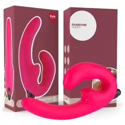 Strapless Sharevibe Recarregável Pink - Fun Factory Strapless Sharevibe Recarregável Pink - Fun Factory