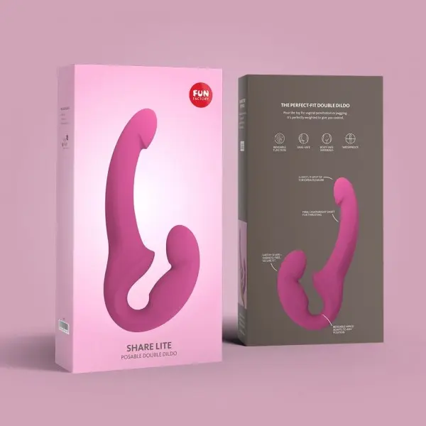 Dildo Duplo Strapless Share Lite Fun Factory Dildo Duplo Strapless Share Lite Fun Factory