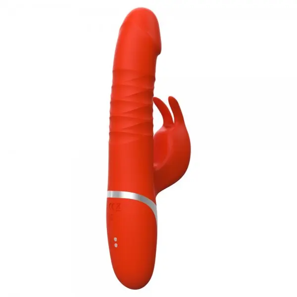 Fun Rabbit Vibrador Vai e Vem Recarregável com Estimulador de Clitóris Fun Rabbit Vibrador Vai e Vem Recarregável com Estimulador de Clitóris