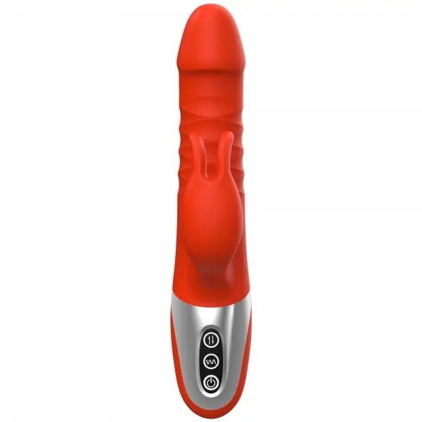 Fun Rabbit Vibrador Vai e Vem Recarregável com Estimulador de Clitóris Fun Rabbit Vibrador Vai e Vem Recarregável com Estimulador de Clitóris