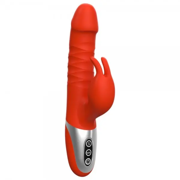 Fun Rabbit Vibrador Vai e Vem Recarregável com Estimulador de Clitóris Fun Rabbit Vibrador Vai e Vem Recarregável com Estimulador de Clitóris