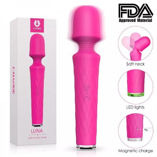 Varinha Massageadora Recarregável Luna