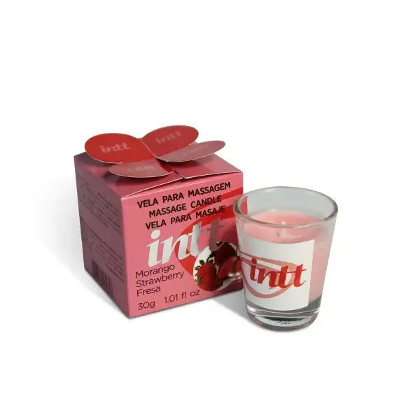 Vela Beijável Morango - Intt Vela Beijável Morango - Intt
