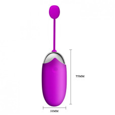Pretty Love Abner Vibrador Bullet de Silicone Controlado por App Via Bluettoth