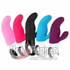 Vibrador Duplo em Silicone Miss Bi Fun Factory Vibrador Duplo em Silicone Miss Bi Fun Factory