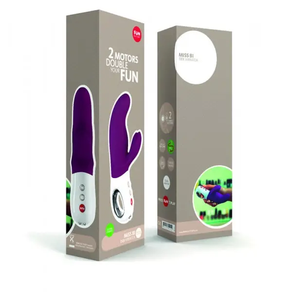 Vibrador Duplo em Silicone Miss Bi Fun Factory