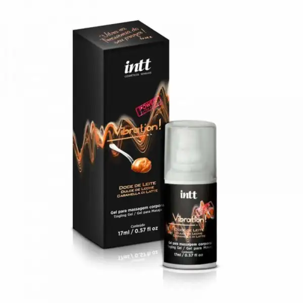 Vibration Power Doce de Leite Gel Excitante Extra Forte que Vibra Intt Cosméticos Vibration Power Doce de Leite Gel Excitante Extra Forte que Vibra Intt Cosméticos