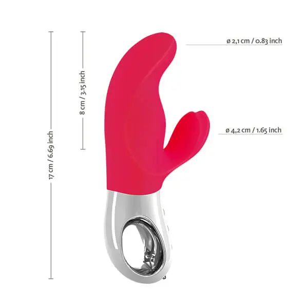 Vibrador Duplo em Silicone Miss Bi Fun Factory