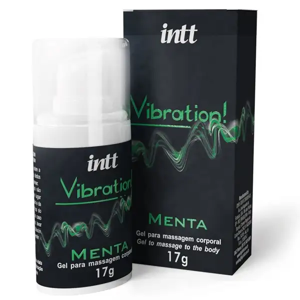 Vibrador em Gel Vibration Menta - Intt Vibrador em Gel Vibration Menta - Intt