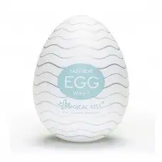 Masturbador Egg Magical Kiss - Wavy Masturbador Egg Magical Kiss - Wavy