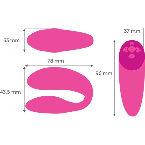 dimensões we-Vibe Chorus