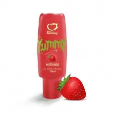 Gel Térmico Beijável Yummy Morango Sexy Fantasy 15g Gel Térmico Beijável Yummy Morango Sexy Fantasy 15g