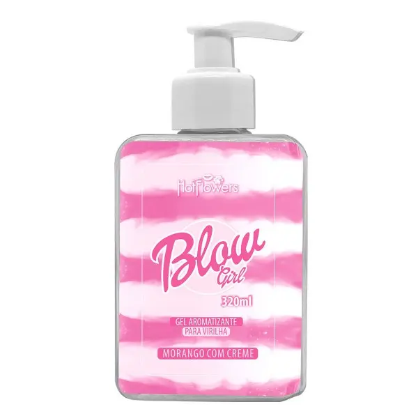 Gel Hidratante para Virilha Blow Girl Beijável Hot Flowers Gel Hidratante para Virilha Blow Girl Beijável Hot Flowers