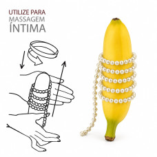 Kit Colar De Pérolas In Love Intt e Gel Toque De Seda