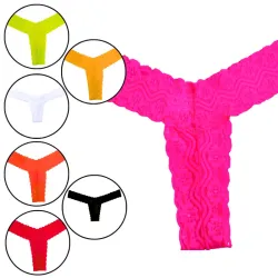 Tanga Casadinha em Renda Trabalhada Tanga Casadinha em Renda Trabalhada