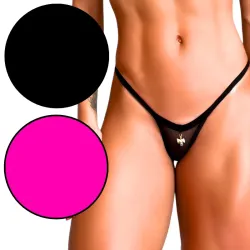 Micro Calcinha Fio Dental com Regulagem Pequena