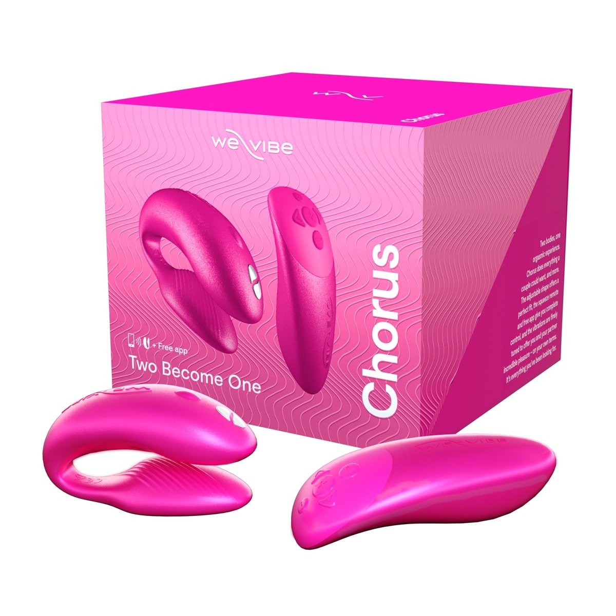 We-Vibe Chorus Vibrador de Casal com Controle Remoto e Aplicativo