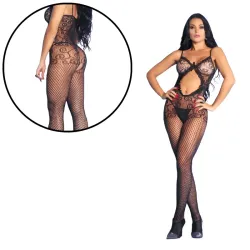 Macacão Bodystocking  com Alça Mademoiselle Macacão Bodystocking  com Alça Mademoiselle
