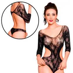 Body Sensual Arrastão Rendado Engana Mamãe Yaffa