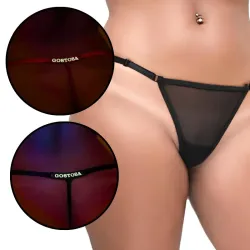 Calcinha com Frase Gostosa Brilha no Escuro Yaffa