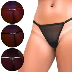 Calcinha com Frase Me Chupa Brilha no Escuro Yaffa