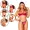 Conjunto Lingerie Rendado sem Bojo Calcinha String com Regulagem