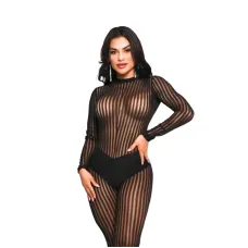 Macacão Sensual Geovana com Zíper e Calcinha Hot Paint