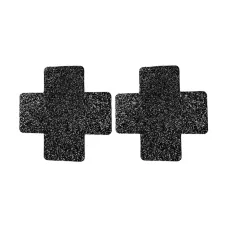 Par Tapa Mamilo em X com Strass Brilhante Yaffa